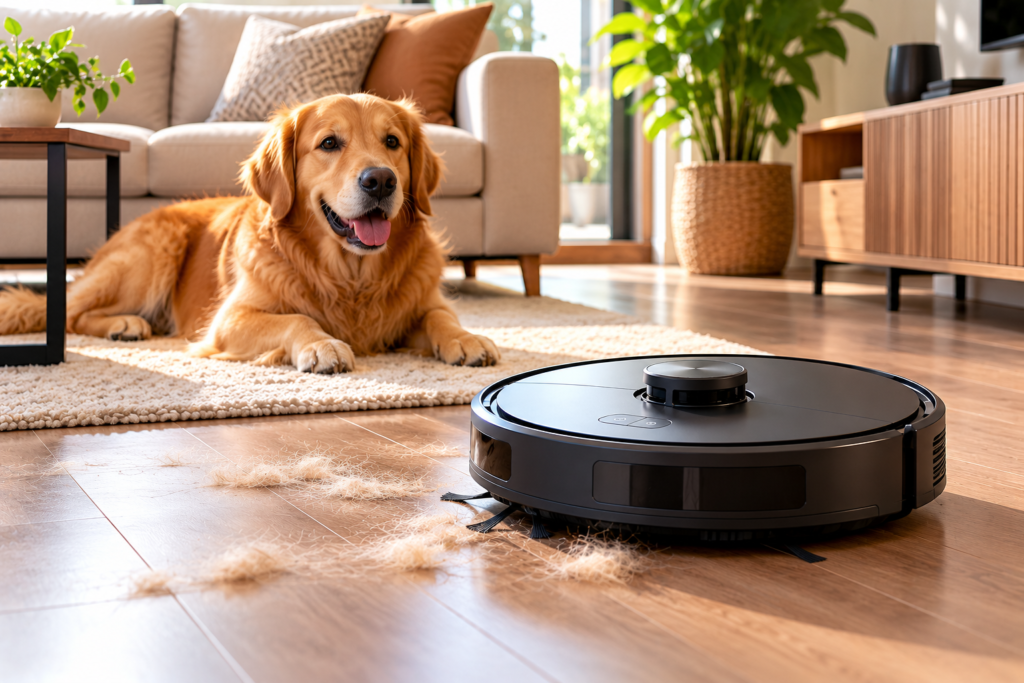 Robô aspirador para quem tem cachorro: vale a pena?